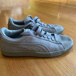 Puma suede mono sneakers